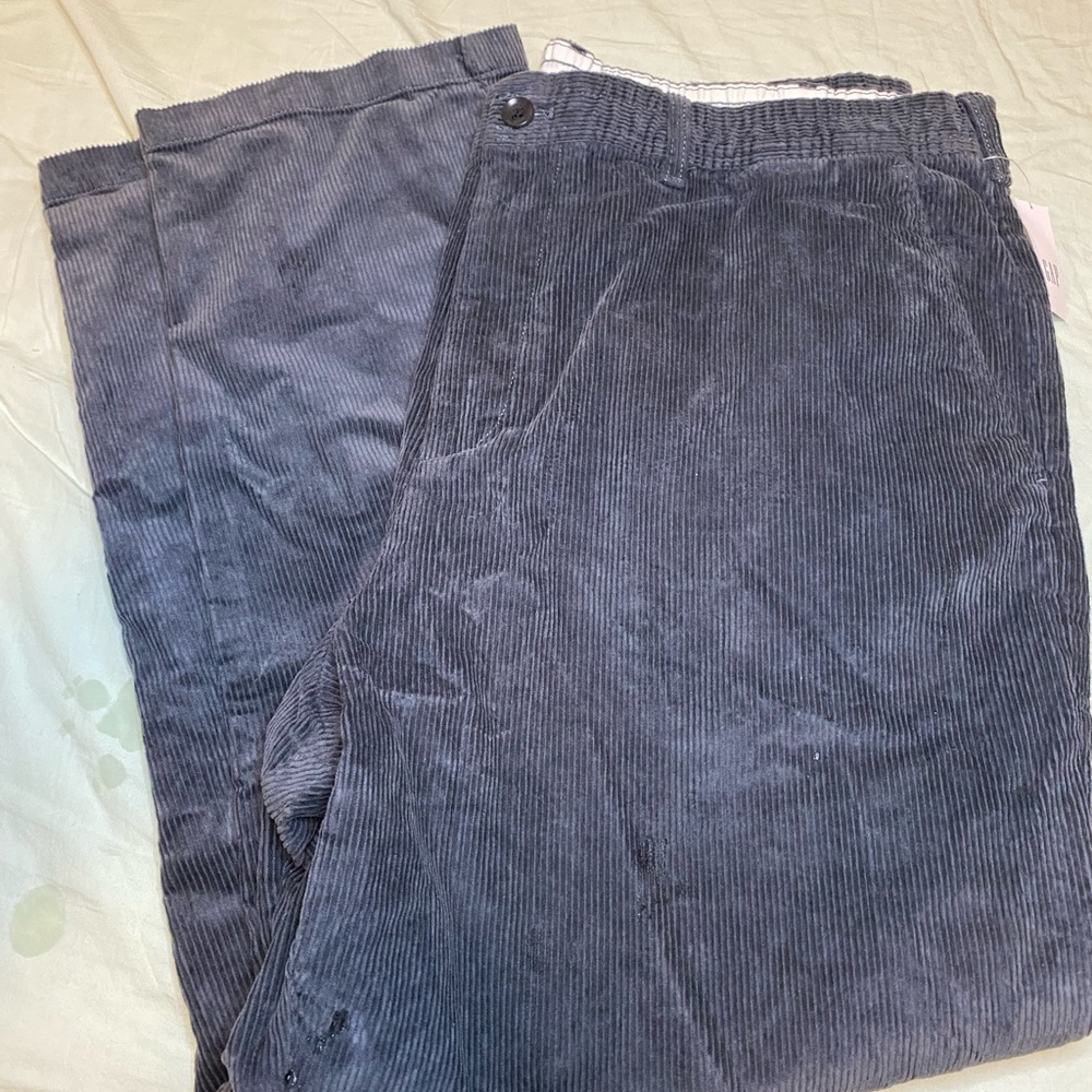 GAP corduroy gray pants